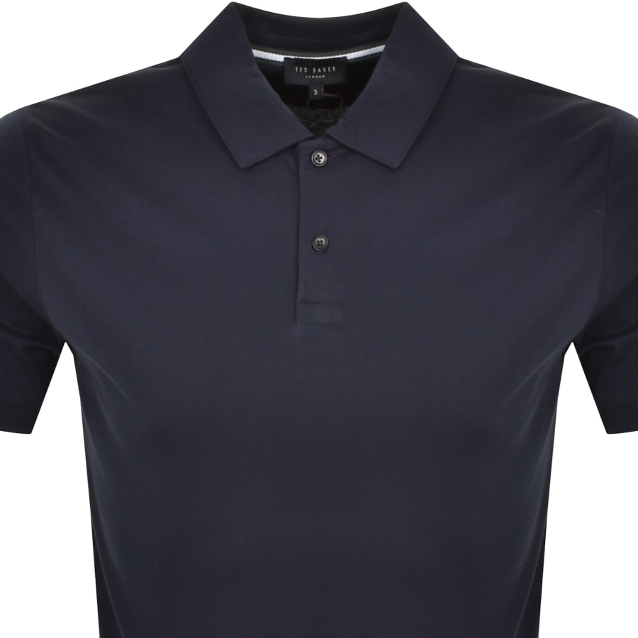 Ted Baker Zeiter Slim Fit Polo T Shirt Navy male 6 XXL